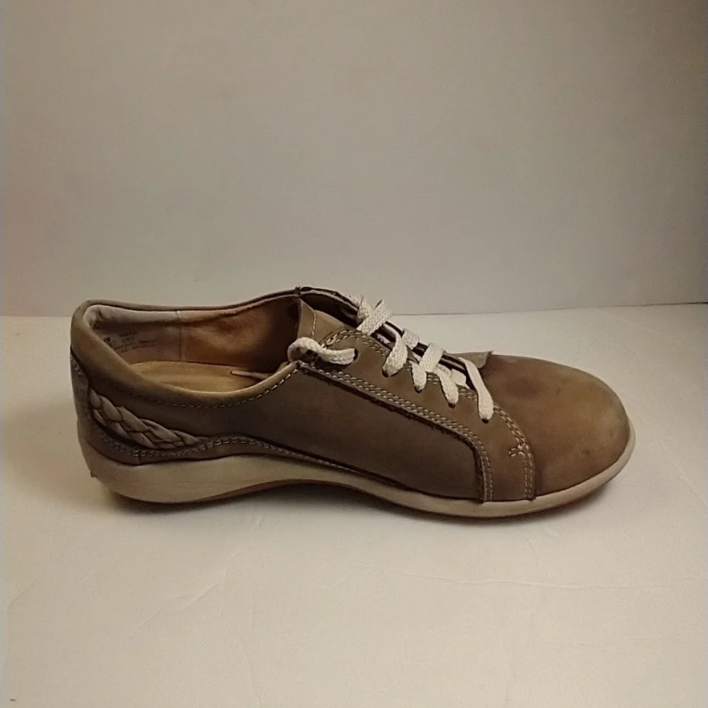 Aetrex Dana Brown Leather Comfort Lace Up Oxford Shoes Women's sz 7